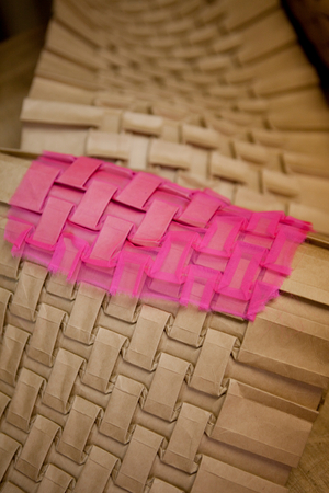 Work of Gérard Lognon, pleat maker for over four generations (photo)