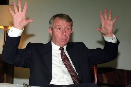 Eberhard Heinke (CEO of WGZ Bank)..., 1999 (photo)
