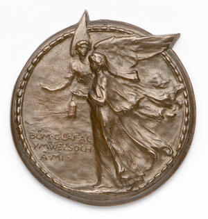 Medal for the Welsh Nursing Association (bronze)