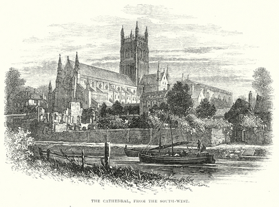The Cathedral, from the South-West (engraving)