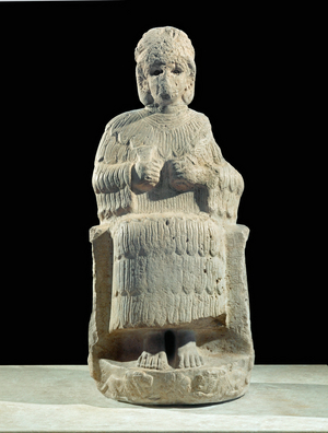 Statue of the goddess Narundi, part of the statuary ordered by king Puzur-Inshushinak of Ur-Nammu …