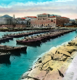 Beyrut harbor, 1920s