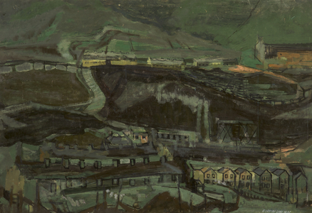 Spennymoor, c.1951 (oil on board)