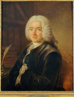 Portrait of President Charles-Jean-François Hénault (1685-1770), magistrate, member of the Académie française, circa 1730 (oil on canvas)