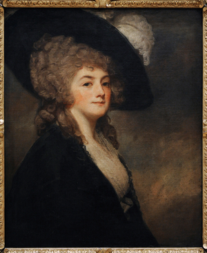 Portrait of Mrs Harriet Greer, late 1780s