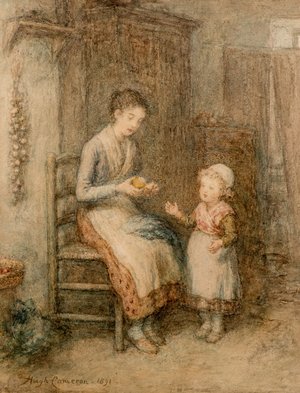 Anticipation, 1891 (w/c)