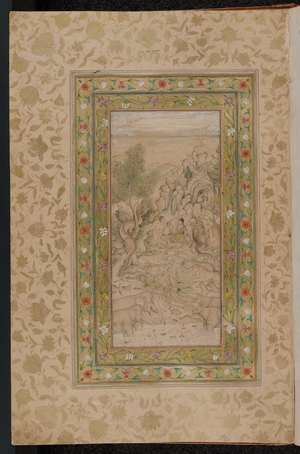 Mughal Indian paintings, 17th century (painting)