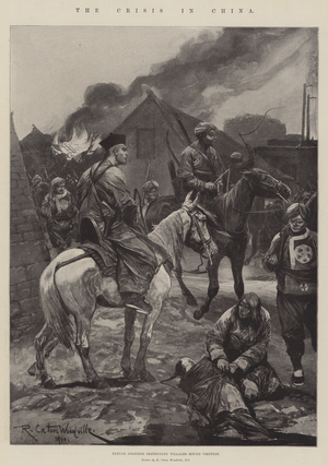 The Crisis in China (engraving)