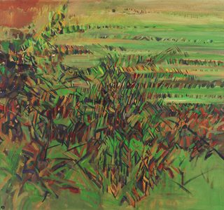 Green Landscape, 1970 (oil on canvas)