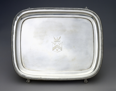 Tray, 1816-1825 (silver)