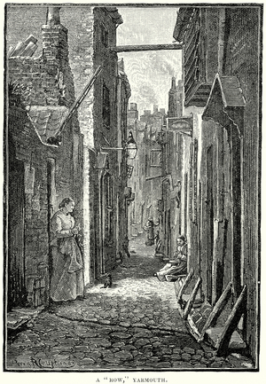 A "Row," Yarmouth (engraving)