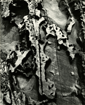 Rock Formation, 1971 (silver gelatin print)