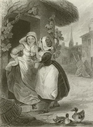 Les Femmes Et Le Secret (engraving)
