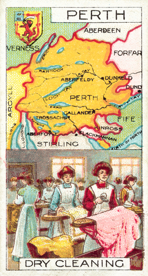 Perth, Dry Cleaning (chromolitho)