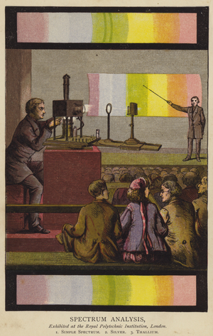 Spectrum Analysis (colour litho)
