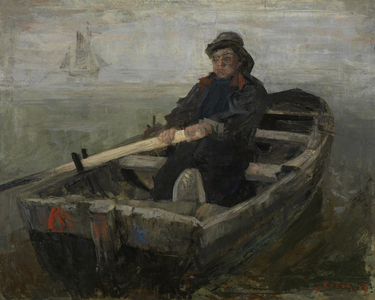 The Rower, 1883 (oil on canvas)