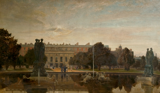 Hampton Court, 1889 (oil on canvas)