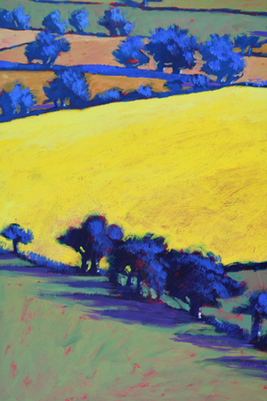 From Ragged Stone close up (acrylic on board)