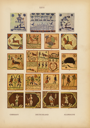 Peasant Art: Germany (coloured photo)