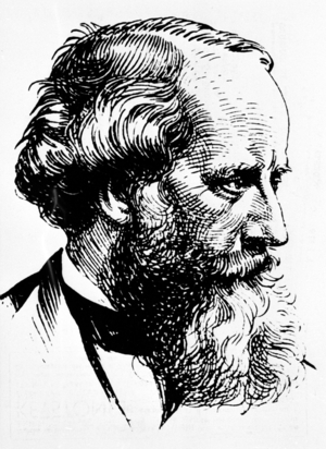 James Clerk Maxwell (b/w photo)