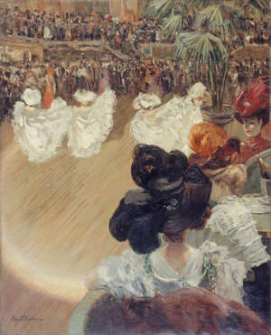 Quadrille au bal Tabarin, ca. 1906 (oil)