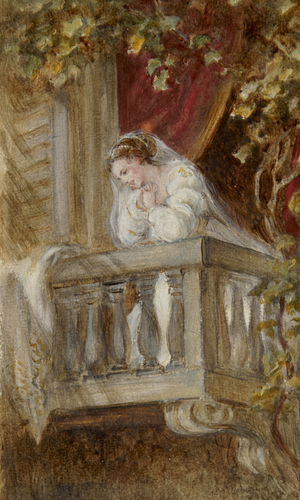 Dame Ellen Terry (1847-1928) as Juliet in William Shakespeare's 'Romeo and Juliet'