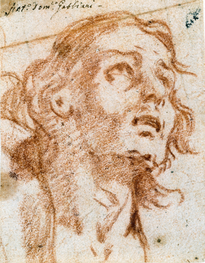 Baroque - Painting: Head of Christ - Museum of fine arts, La Valletta, Malta