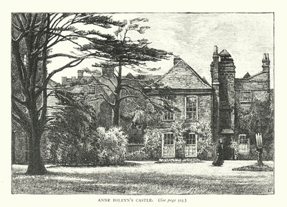 Anne Boleyn's Castle (engraving)