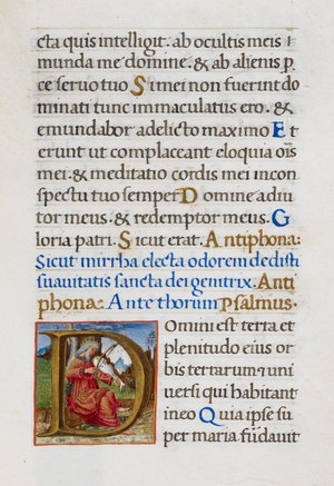 David playing medieval fiddle