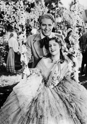 Nelson Eddy and Jeanette MacDonald in 'Maytime', 1937 (b/w photo)