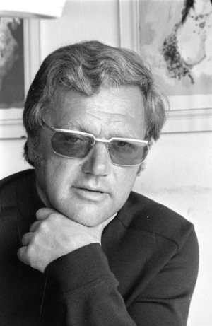 Will Berthold, 1974 (b/w photo)