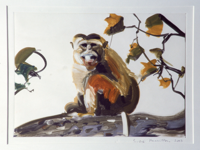 Fear Grin, 2003 (monoprint)