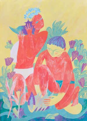 Shells, 2023 (acrylic on canvas)