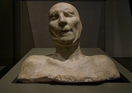 Filippo Brunelleschi's funeral mask, 1446 (sculpture)