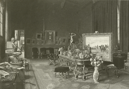 Meissonier's Atelier (gravure)