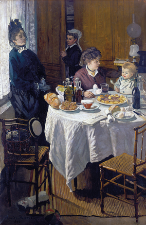 The Luncheon, 1868 (oil on canvas)