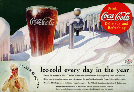 Coca-Cola Magazine Advert, USA, 1940s