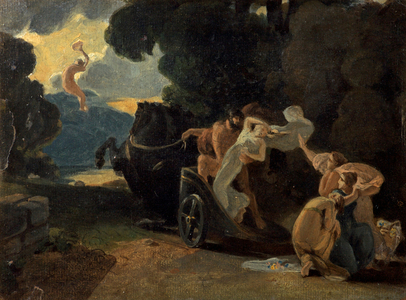 The Rape of Persephone (oil on board)