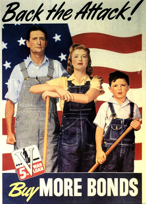 1940s USA US Government Poster, 1940s (print)