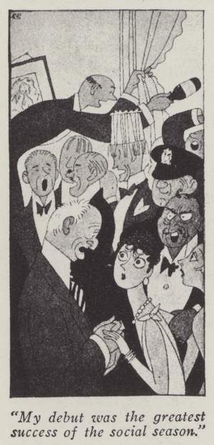 Illustration for Gentlemen Prefer Blondes by Anita Loos (litho)