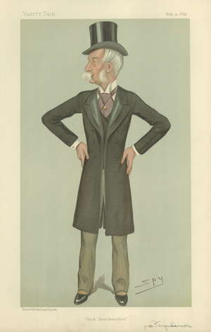 Dr Robert Farquharson (colour litho)