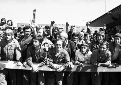 DEU, Germany, Bochum: Also numerous workers of the Opel factories …, 1973 (photo)