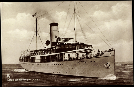Shipping company Frigga, Salon fast steamer Odin
