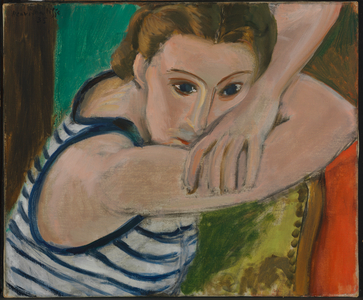 The Blue Eyes, 1935 (oil on canvas)