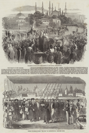 The Feast of the Bairam (engraving)