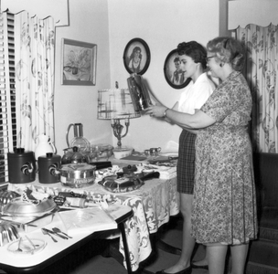 Women At A Housewares Party, United States, c.1961 (b/w photo)