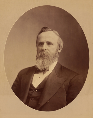 Rutherford Birchard Hayes (1822- 1893), c.1877 (photo)