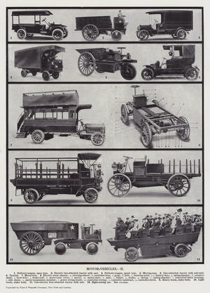 Motor-Vehicles, II (b/w photo)