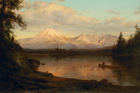 View of Mount Katahdin, 1878 (oil on canvas)