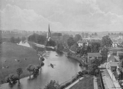 Stratford-on-Avon (b/w photo)